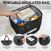 image:imageRAYMACE Bike Basket Liner amp Waterproof Cover Set Insulated and Reusable