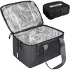 image:imageRAYMACE Bike Basket Liner amp Waterproof Cover Set Insulated and Reusable