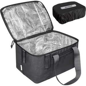 image:imageRAYMACE Bike Basket Liner amp Waterproof Cover Set Insulated and Reusable