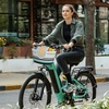image:imageRAYMACE Bike Basket Front Handmade Bicycle Basket Fits for Adult BikesAqua
