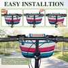 image:imageRAYMACE Bike Basket Front Handmade Bicycle Basket Fits for Adult BikesFuchsia