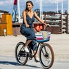 image:imageRAYMACE Bike Basket Front Handmade Bicycle Basket Fits for Adult BikesFuchsia