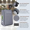 image:imageRAYMACE Padded Stroller Travel Bag for Airplane with WheelsGrey